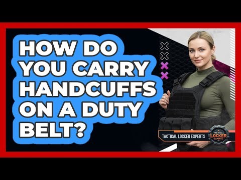 How Do You Carry Handcuffs On A Duty Belt?