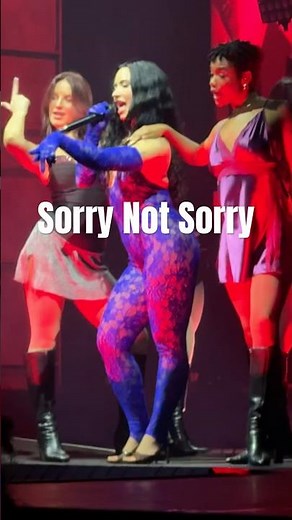 Demi Lovato’s Sorry Not Sorry remains ICONIC #demilovato #sorrynotsorry #concert #shorts #fyp