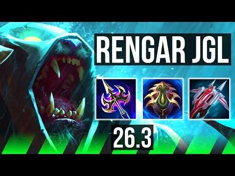 RENGAR vs SHACO (JGL) | EUW Master | 26.3