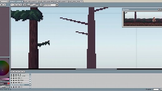 Godot 如何制作像素风格的素材图 【中文字幕】