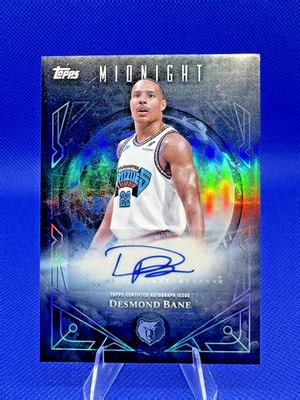 2025-26 Topps Midnight Basketball Desmond Bane Midnight Sun Signatures Auto | eBay