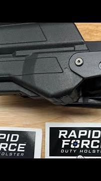 Testing out alien gear rapid force holster for a Glock 19.