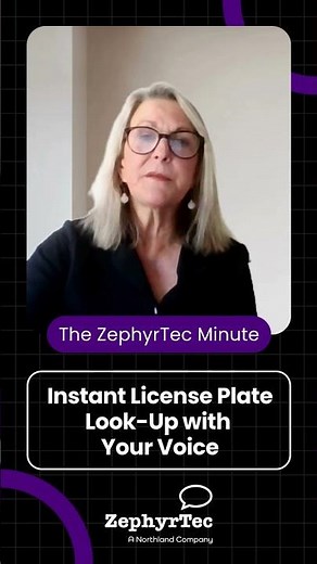 Instant License Plate Look Up with Your Voice