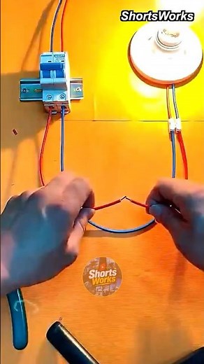 무접점 전등 스위치 배선 공정! #worker #electrical #switch #process