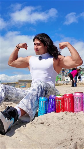Monster Energy Ultra Blue Hawaiian Taste Test