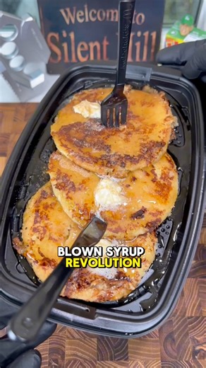 I took McDonald’s pancakes and blended their apple pies right into the batter to make pancake apple pies. Then I dipped them in French toast custard and cooked them again. French toast pancake apple pies. Insane. Simple. So good. #foodhacks #ryantylercooks #fastfoodlife #mcdonalds | Ryan Tyler Cooks