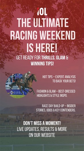 Hollywood Durban July 2025 🏆 Race Day Build-Up – Insider stories, odds, and key contenders Don’t miss a moment! Live updates, results & more at: 👉 iol.co.za/sport/horse-racing/ | The Sunday Independent