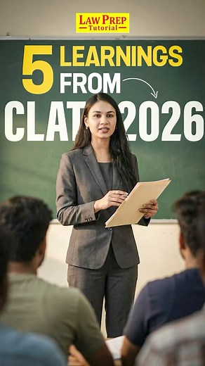 CLAT 2027: 5 Biggest Learnings from CLAT 2026 Exam 🚫 #clat2027