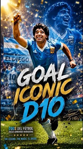 Diego Maradona Iconic Goals Compilation 🇦🇷🔥Football History Moments