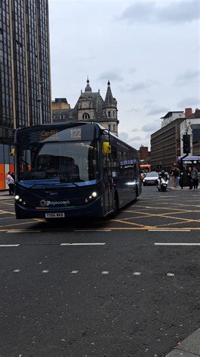 Stagecoach South Wales 26111 on the 122 to Cardiff Bus Interchange #stagecoachbus #buses
