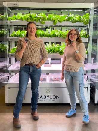 Join our horticulture team for a behind-the-scenes look at how our micro-farms grow fresh, flavorful greens from seed to harvest.🌱 Our controlled-environment systems deliver year-round quality with precision lighting, nutrient delivery, and climate monitoring, all while using far less water, space, and resources than traditional farming.🌎 Curious how it all works or how to bring hydroponics into your own space? Click the link in our bio to visit our website to explore our units and growing tec