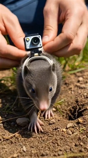 Tiny Mole Camera 🐾| Underground Life of a Mole in 4K | Hidden World Revealed #microcamera #wildlife