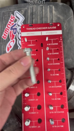 Easily Measure Screw Screw Size. #tiktokshopblackfriday #tiktokshopcybermonday #spotlightfinds #tools #diy