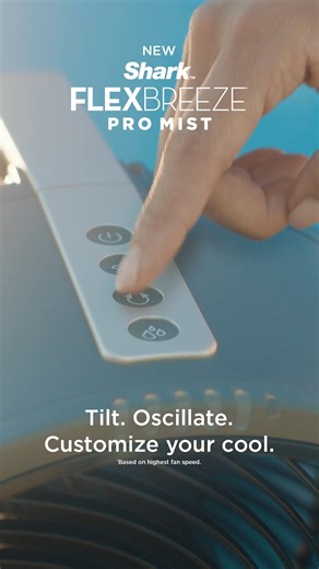 Tilt, oscillate, mist outdoors, and feel the cooling power up to 70 feet with the NEW FlexBreeze™ Pro Mist.​ Shop now. | Shark Home | Facebook