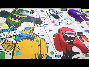 LEARNING WITH PIBBY FAN ART (Concepts AMONG US, IMPOSTOR V4)