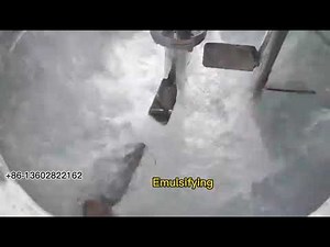 How to use vacuum emulsifying mixer