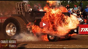 Tractor/Truck Pulling Fails/Breakage Compilation 2021 - In the world of truck and tractor pulling things don't always go as planned -- Chuck's Pulling Videos