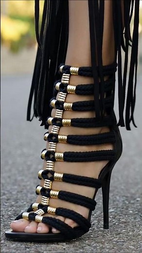 Weird heels designs 😍😯 #heels #womensfashion #highheels