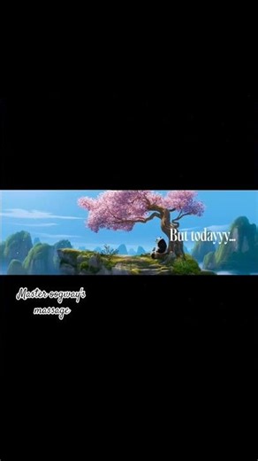 kung. fu panda:- master oogway's message...🚀🔥