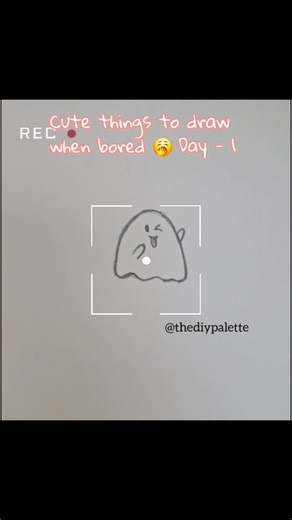 ✨️Day 1/10✨️ Cute things to draw when bored🎀😍 #cutedrawings #trending #viral #drawsocute #shorts
