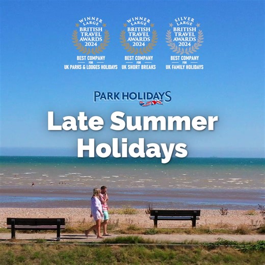 Spend quality time together and enjoy a late summer holiday ☀️ | Park Holidays UK