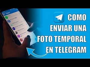 Como Enviar Foto Temporal en Telegram