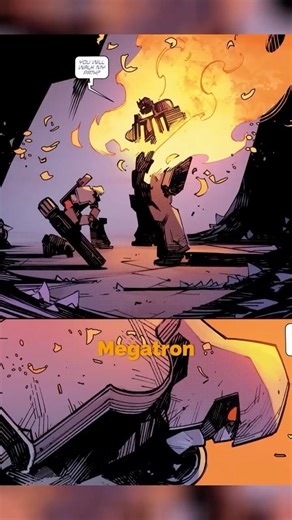 Megatron kneels to The Fallen