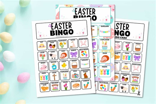 Easter Bingo - Free Printable Easter Bingo Cards