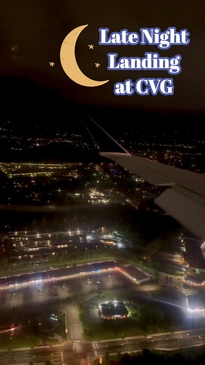 14K views · 307 reactions | Late night landing at Cincinnati/Northern Kentucky International Airport | Duane Pohlman Local 12 | Facebook
