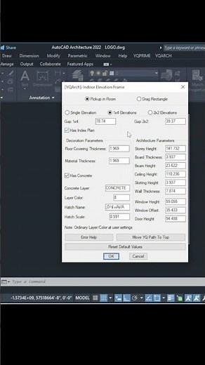 Create Elevation in 1 Click with YQArch in AutoCAD | Complete Tutorial for Beginners
