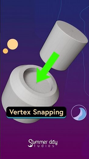 Maya 3D Modeling Tip For Beginners - Vertex Snapping