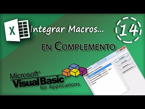 Integrar Macros en Complemento | VBA Excel 2013 #14