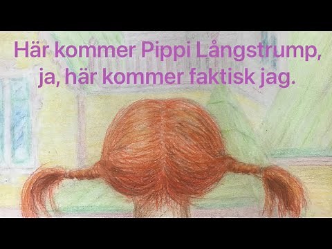 Här kommer Pippi Långstrump (med text)