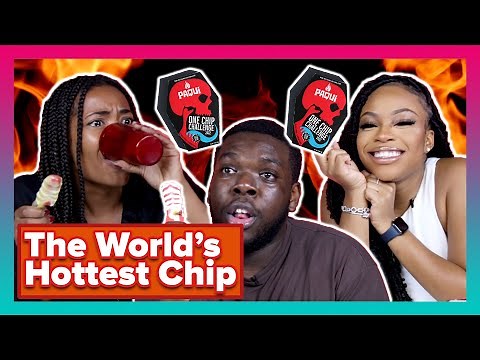 Brits Do The Spicy Chip Challenge
