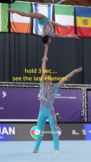 OMG... how they make this balance - acrobatic gymnastics AZE at European Championship