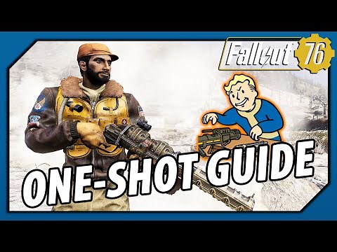 Fallout 76 - How to ONE SHOT Most Enemies (One Shot Shotgun Build Guide)