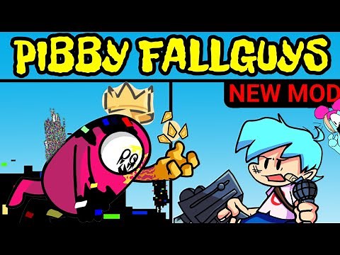 Friday Night Funkin' New VS Pibby Fall Guys | Come Learn With Pibby x FNF Mod