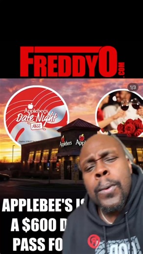 Frederick Anderson on Instagram: "Applebee’s just dropped a new date-night pass that’s going viral. For $100, customers can get up to $50 off one meal every month for 12 months — which could add up to $600 in savings if used all year. The passes are extremely limited and customers must sign up through Club Applebee’s on Applebees.com for a chance to purchase one. Sign-ups begin February 2026, and once they’re gone, they’re gone. You still have to pay whatever is left on the bill after the $50 di