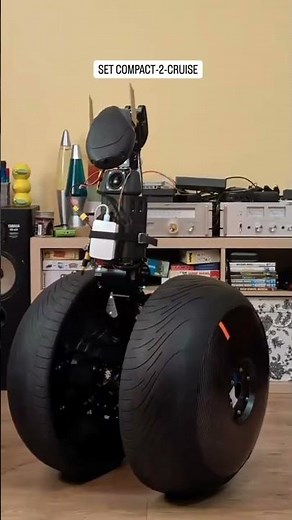 This is "Roobot!" by HYPRLABS - a hyper-lean, 2-wheeled balancing machine debuting in Summer 2026.