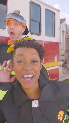 BRAND NEW BLIPPI MUSIC VIDEO! Fire Truck Song Coming Next TUESDAY! #shorts