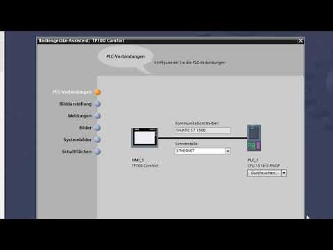 Einfügen eines HMI in das TIA Portal