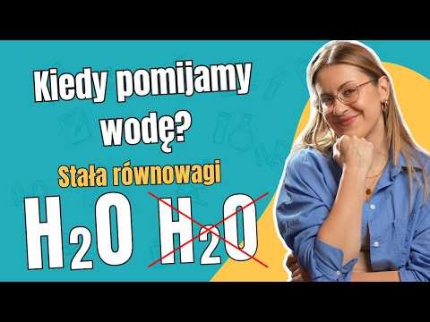 When to include water in the equilibrium constant equation?