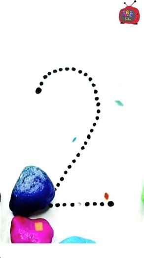 How to Write Number 2 | Easy Curve Trick for Kids ✍️