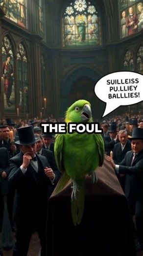 Cursed Parrot Swears Loudly at Andrew Jackson’s Funeral! 😱🐦