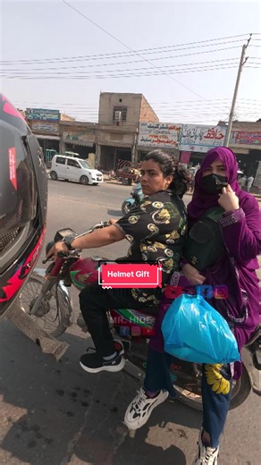 Helmet Gift 🎁 #needy #help #respect #kindness #explor
