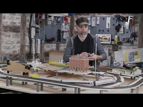 Building a Model Railroad / 14 / Model railroad landscaping