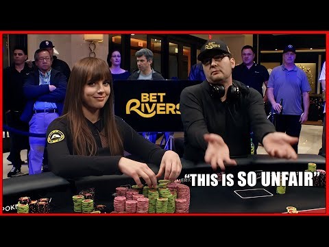 Kelly Winterhalter Makes Phil Hellmuth LOSE IT in 4 straight hands!