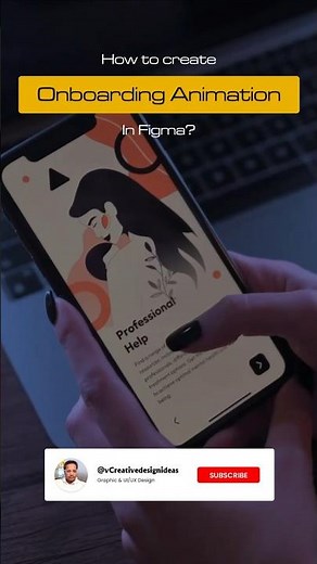 🎨 Onboarding Animation Tutorial | Figma UI/UX Design 🚀