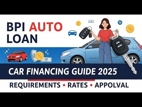 BPI Auto Loan 2025, complete guide para sa car financing options.