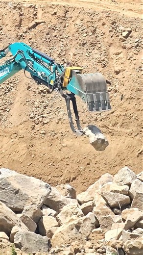 #축대 #굴삭기멍 #굴삭기 #엄지집게 #포크레인 #excavatorzen